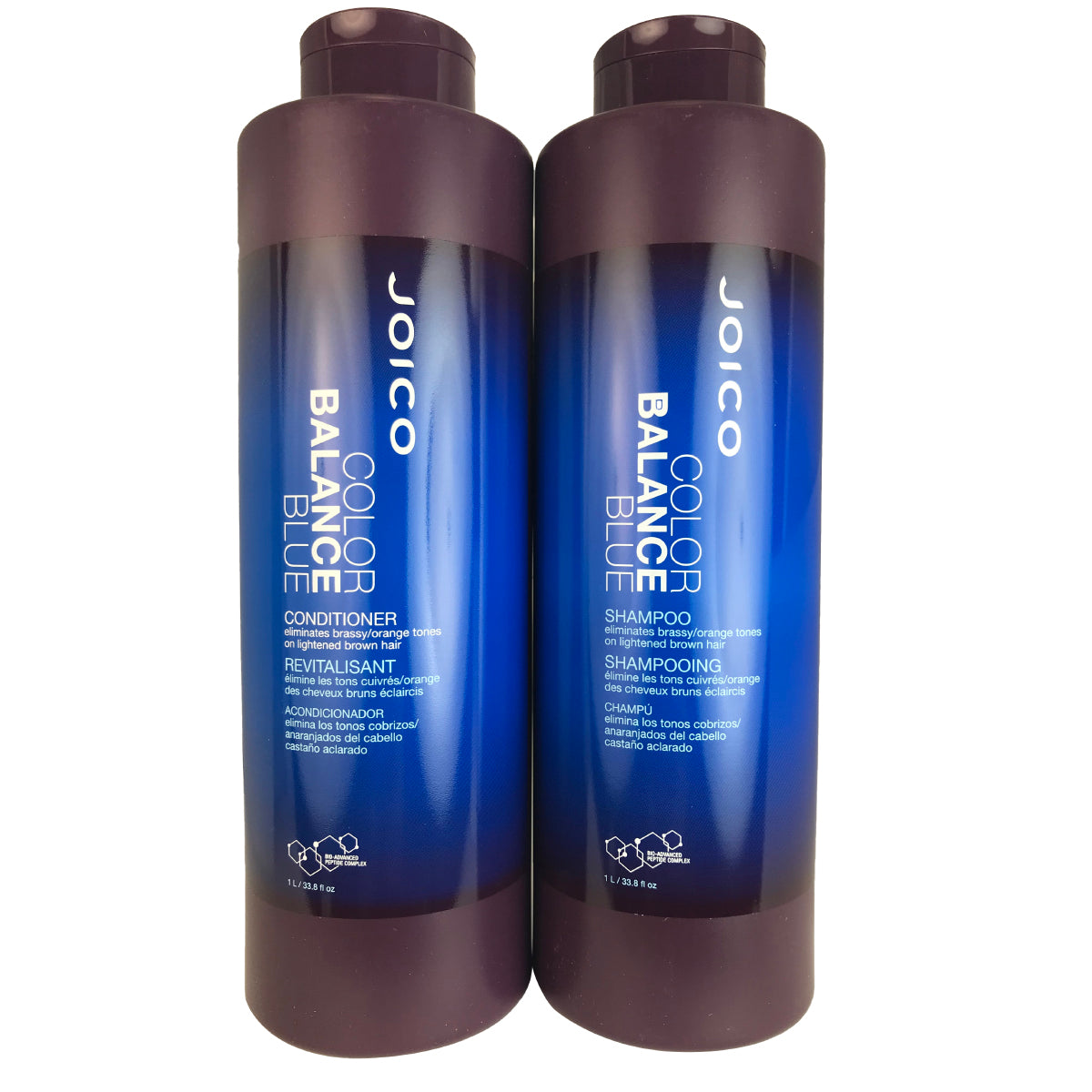 Joico Color Balance Blue Hair Shampoo and Conditioner Duo 33.8 oz Each